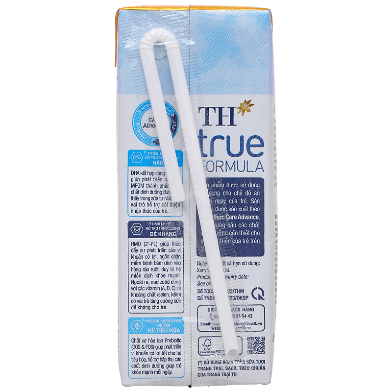Lốc 4 hộp sữa pha sẵn TH true Formula 180 ml (từ 2 tuổi) 20