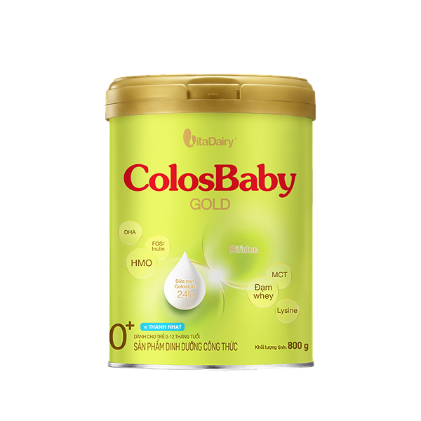 Sữa ColosBaby Gold 0+ mẫu mới chính hãng, giá tốt - AVAKids.com