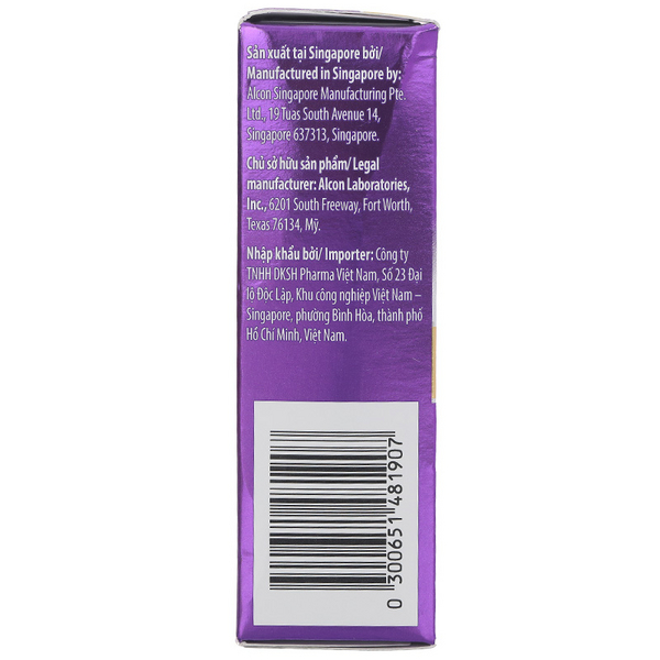 Dung dịch nhỏ mắt Systane Complete giảm kích ứng mắt, khô mắt lọ chai 5ml - 11