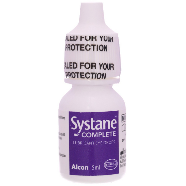 Dung dịch nhỏ mắt Systane Complete giảm kích ứng mắt, khô mắt lọ chai 5ml - 13
