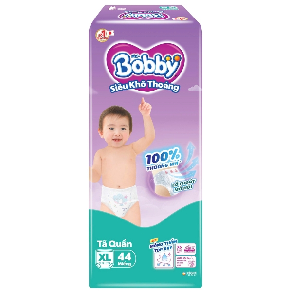 Tã quần Bobby size M 42 miếng (6 - 11 kg) 18