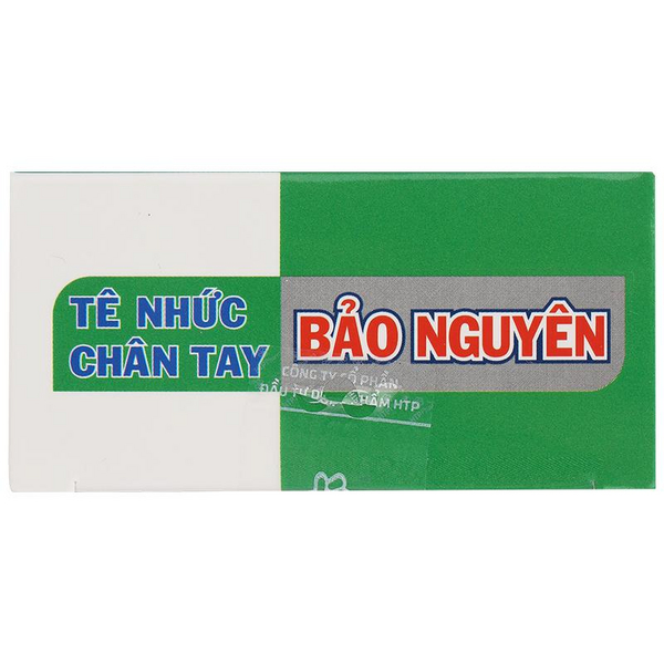 Thực phẩm bảo vệ sức khoẻ: Tê nhức chân tay Bảo Nguyên - 11