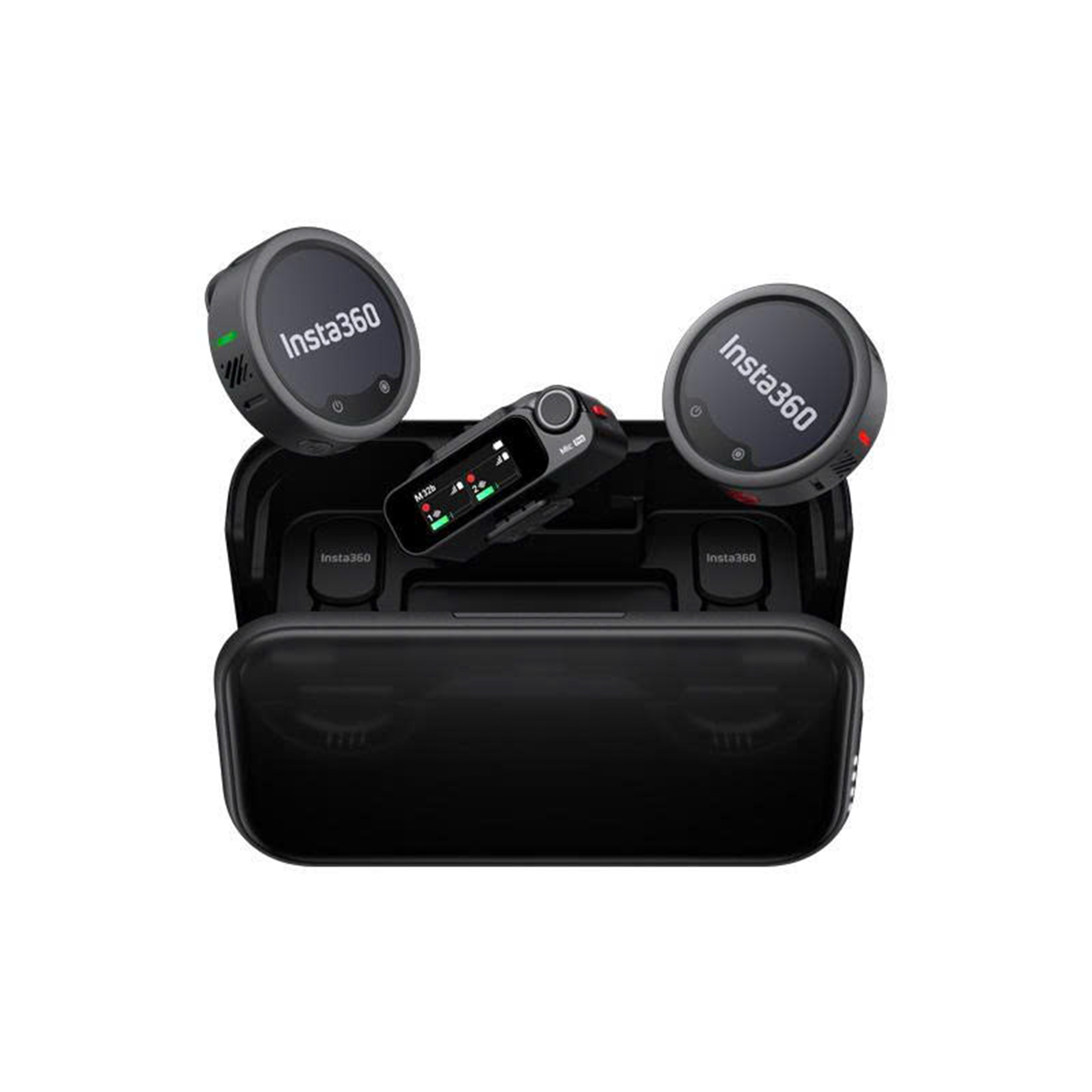 Thiết bị thu âm không dây Insta360 Mic Pro (2TX + 1RX + Charging Case)