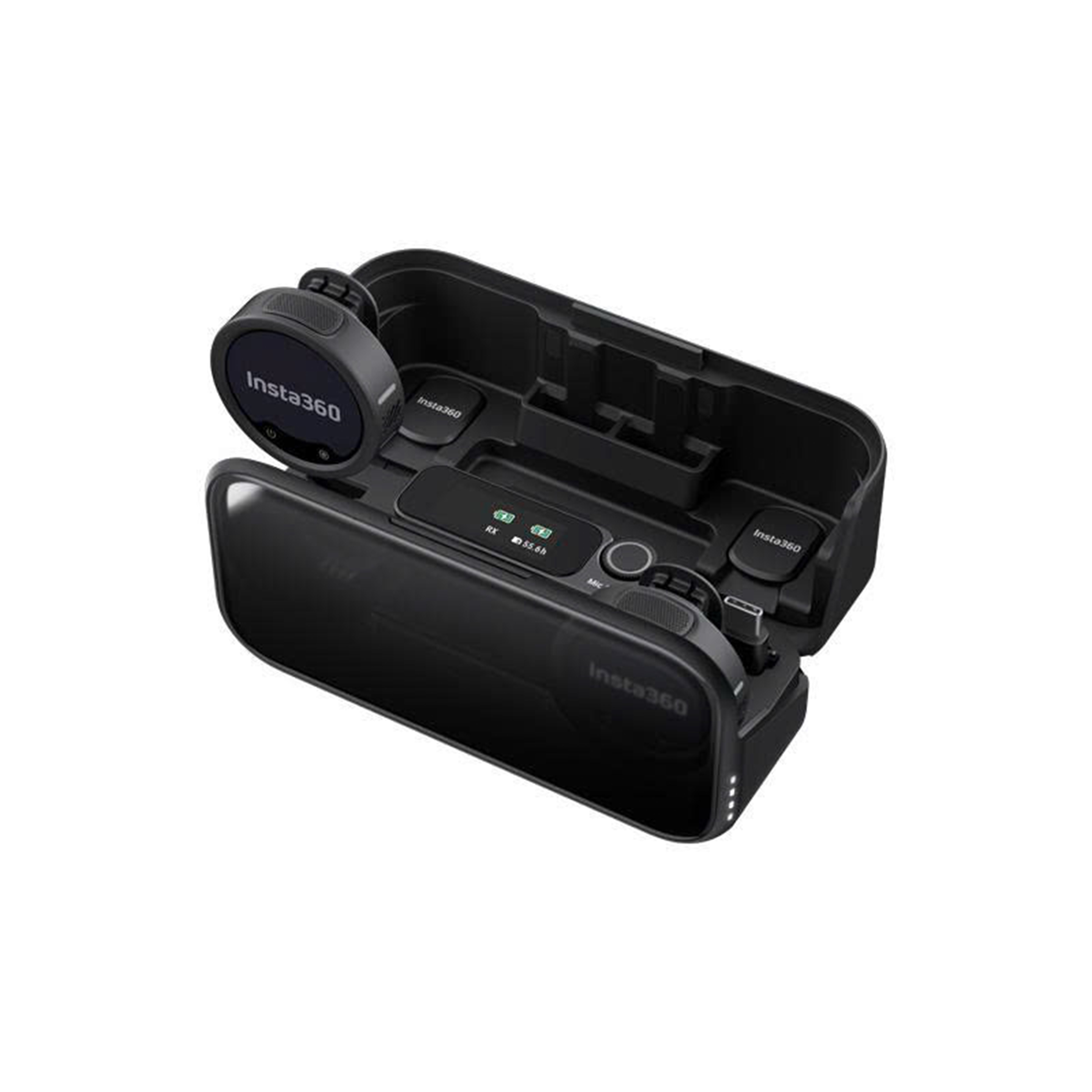 Thiết bị thu âm không dây Insta360 Mic Pro (2TX + 1RX + Charging Case) - 2
