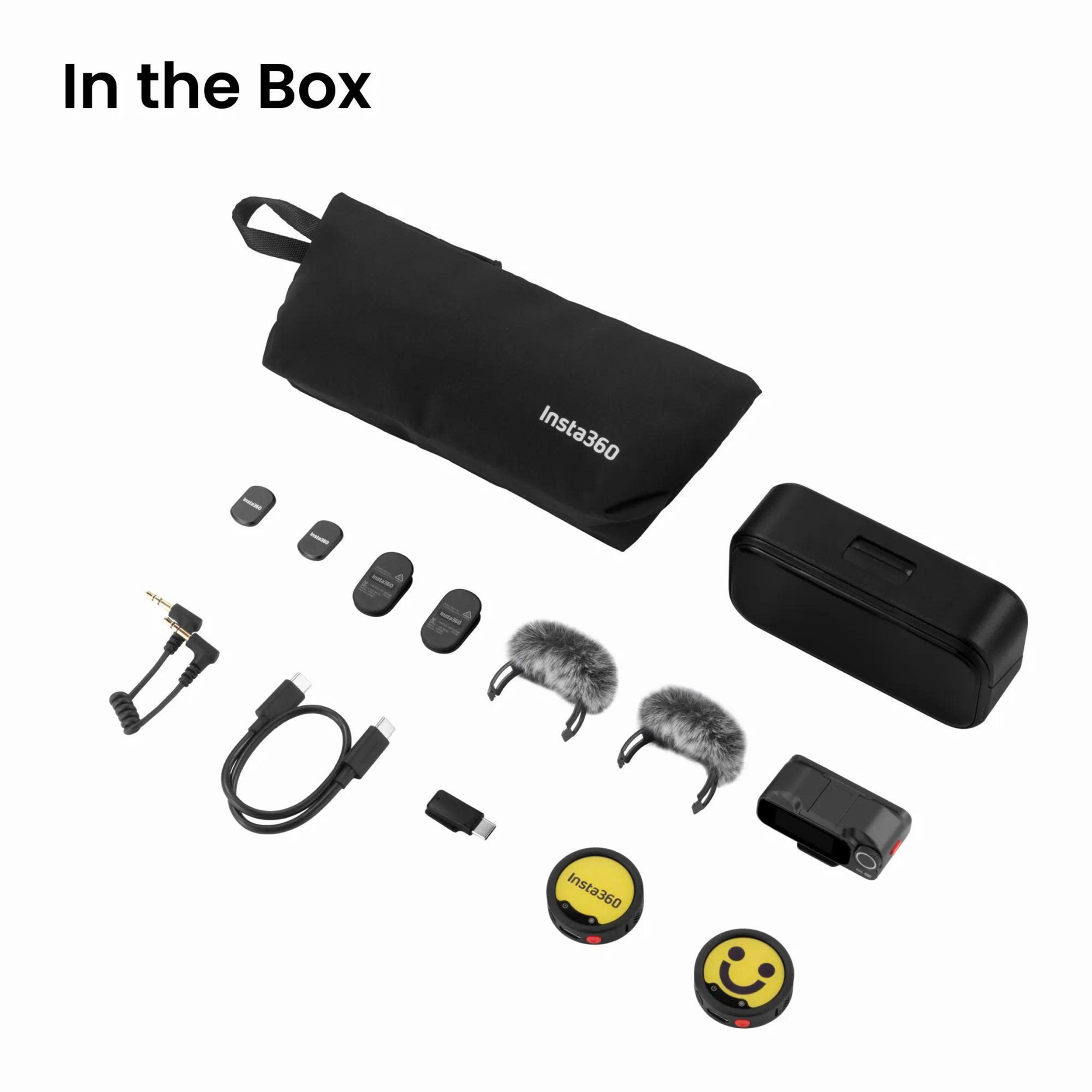 Thiết bị thu âm không dây Insta360 Mic Pro (2TX + 1RX + Charging Case) - 5