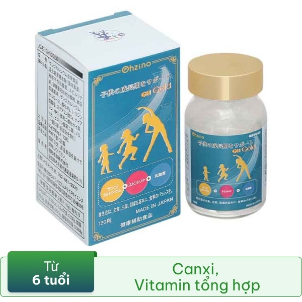 Thực phẩm bảo vệ sức khỏe Gh Gold hộp 120 viên