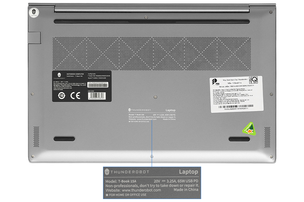 Thunderobot T-Book 15A (R3 3200U, 8GB, 512GB, Full HD, Win11Pro) - 9