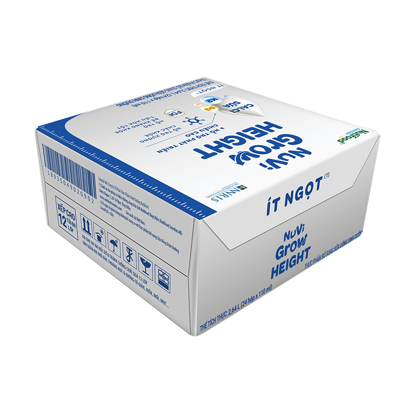 Lốc 4 hộp sữa pha sẵn Nuvi Grow Height 110 ml (từ 1 tuổi) 13