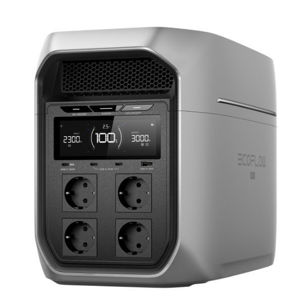 Trạm sạc di động Ecoflow 3000W 2048 WH Delta 3 Max Plus