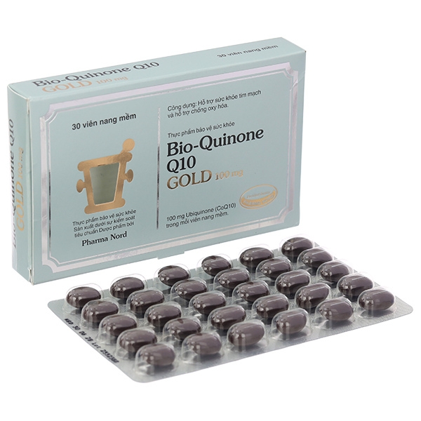 Bio-Quinone Q10 Gold hỗ trợ sức khỏe tim mạch, chống oxy hóa
