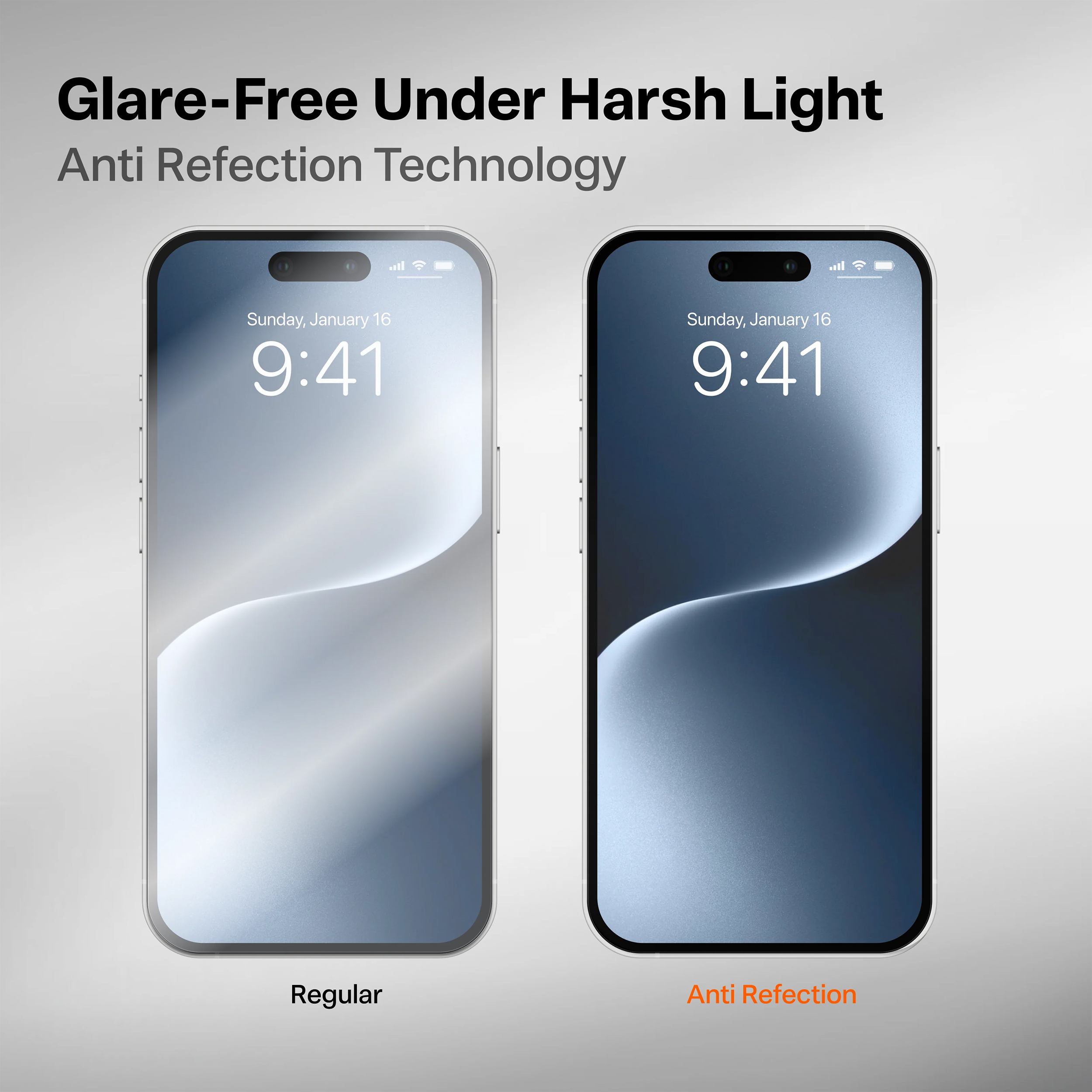 Miếng dán kính cường lực iPhone 16 Pro Max 3D viền đen TORRAS - 2