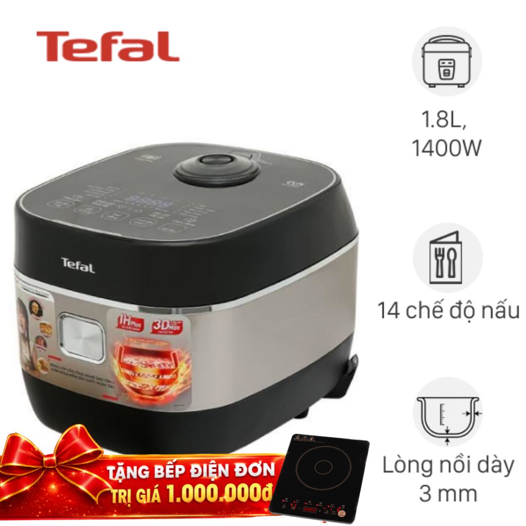Nồi cơm điện cao tần Tefal 1.8 lít RK819868
