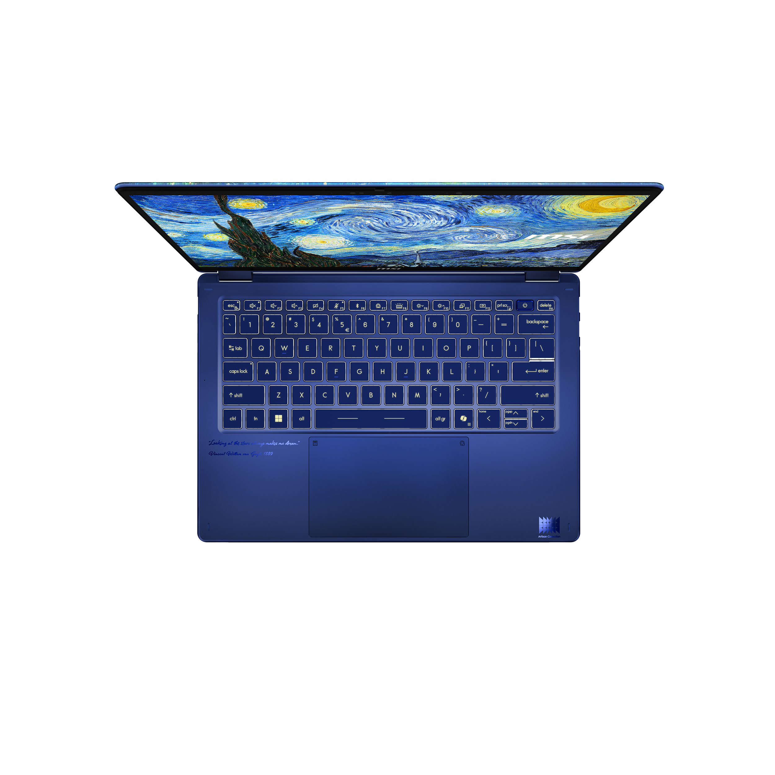 MSI Prestige 14 Flip AI+ Vincent van Gogh Edition 14T235-259VN (Ultra X9 378H, 32GB, 1TB, WUXGA, Win11) - 4