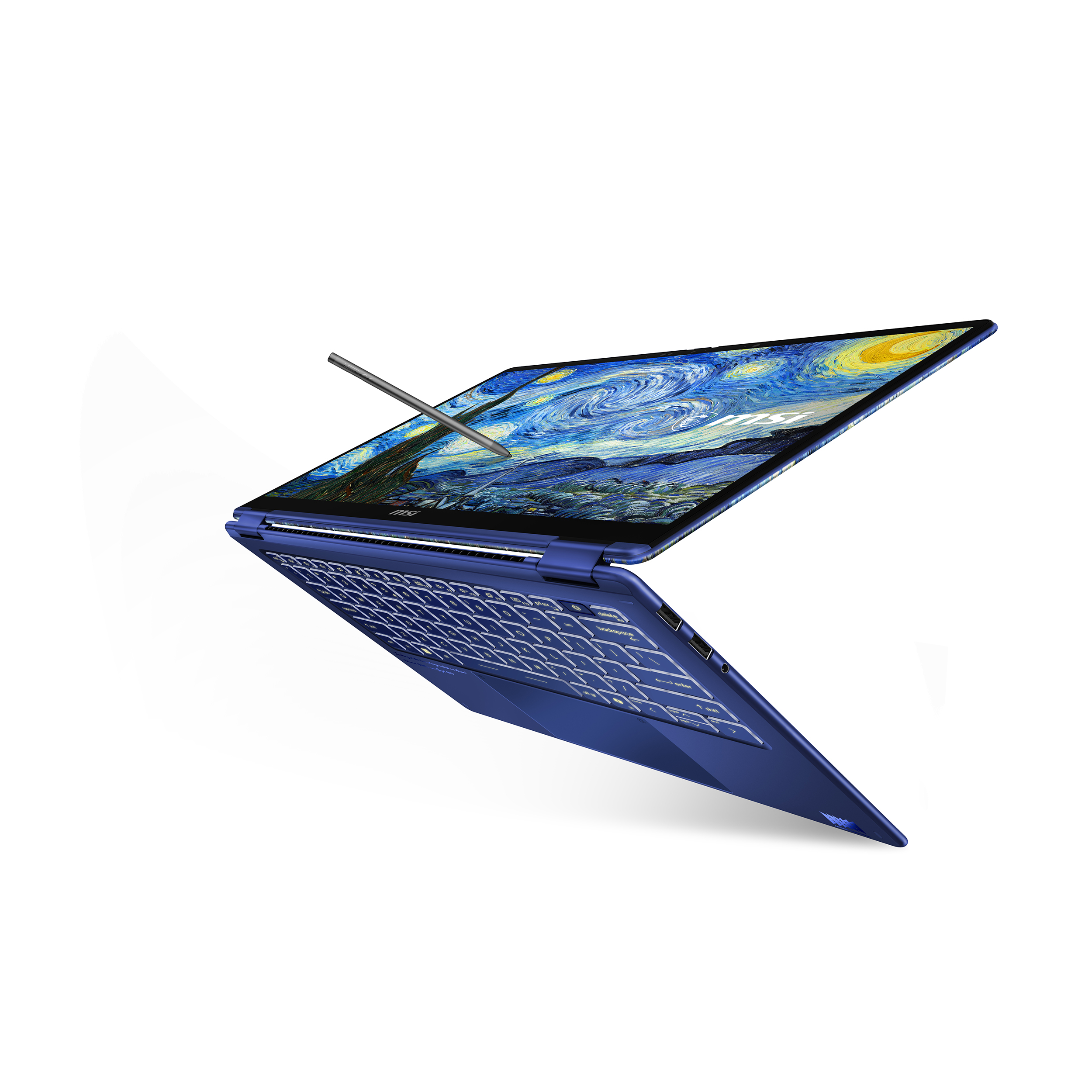 MSI Prestige 14 Flip AI+ Vincent van Gogh Edition 14T235-259VN (Ultra X9 378H, 32GB, 1TB, WUXGA, Win11) - 12
