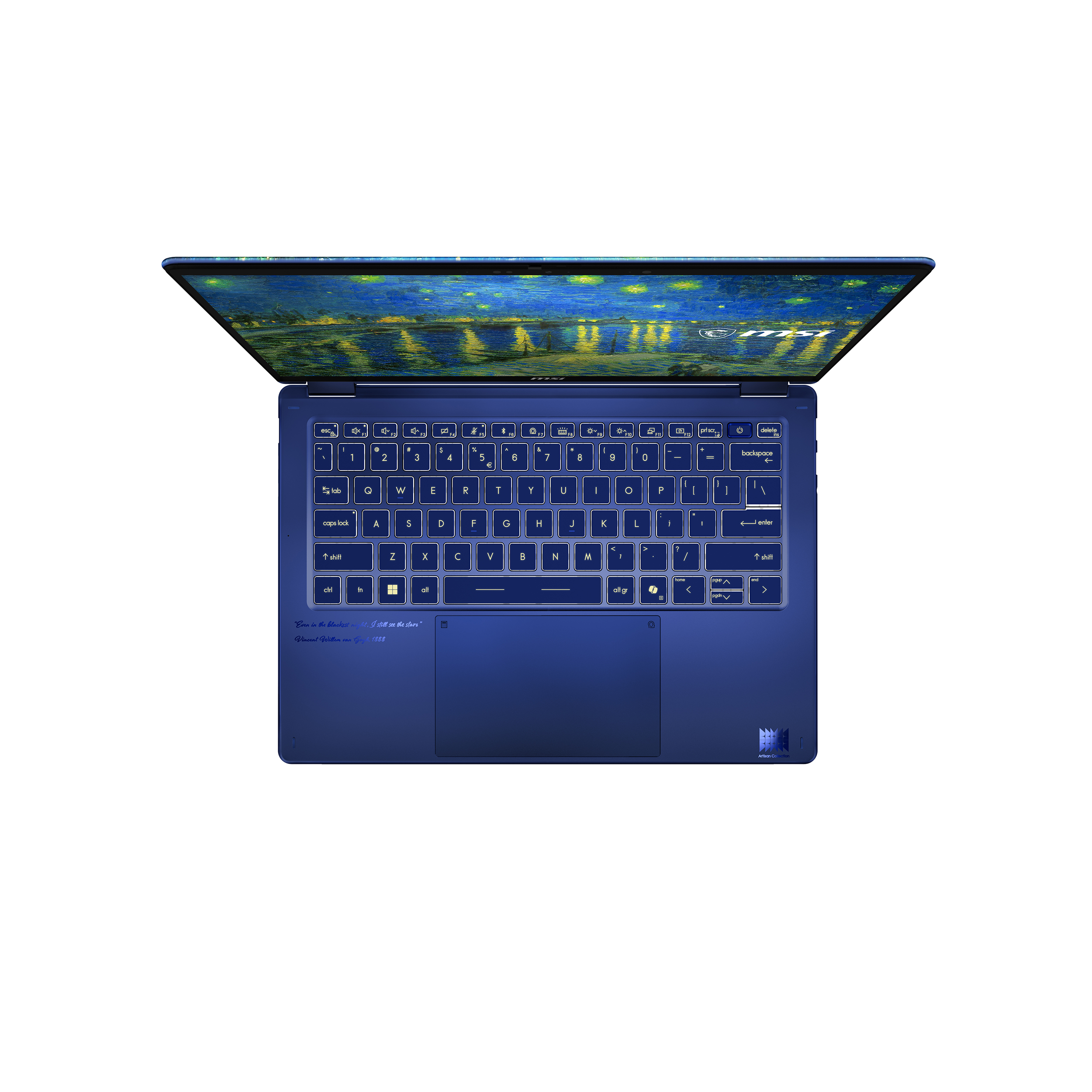 MSI Prestige 14 Flip AI+ Vincent van Gogh Edition 14T234-260VN (Ultra X9 378H, 32GB, 1TB, Full HD+, Win11) - 5