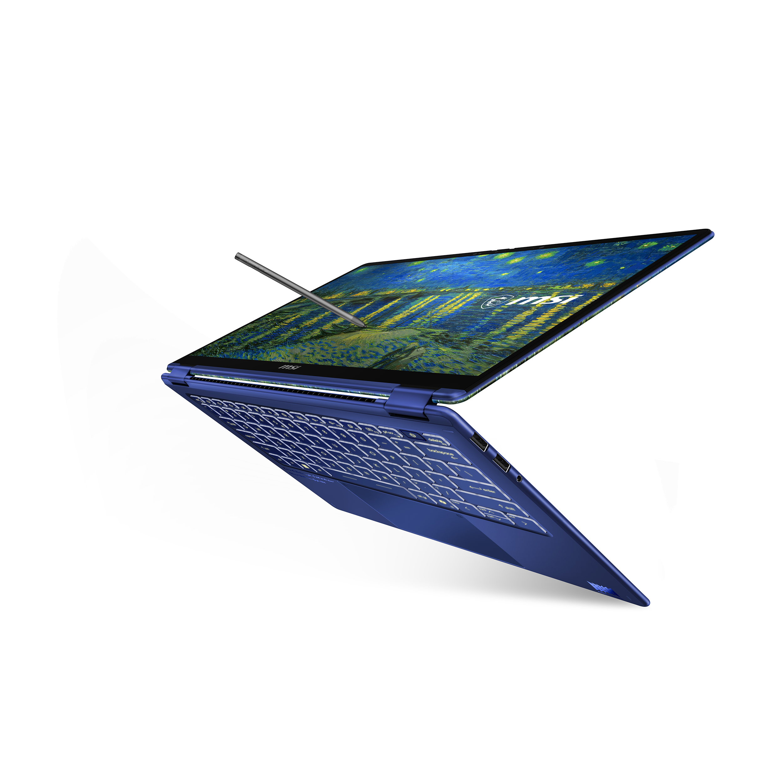 MSI Prestige 14 Flip AI+ Vincent van Gogh Edition 14T234-260VN (Ultra X9 378H, 32GB, 1TB, Full HD+, Win11) - 12