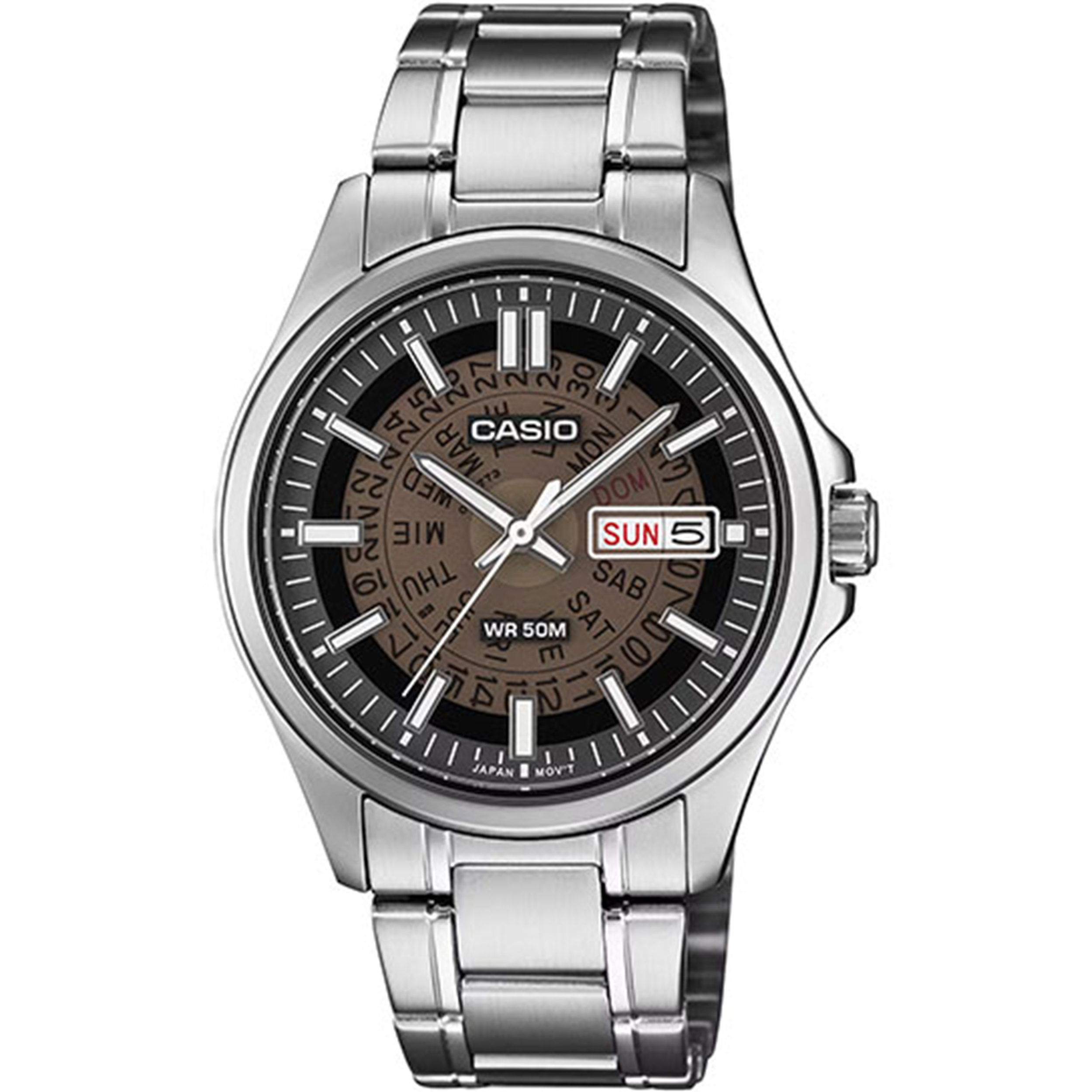 Đồng hồ Casio 39.8 mm Nam MTP-E740-1AVDF