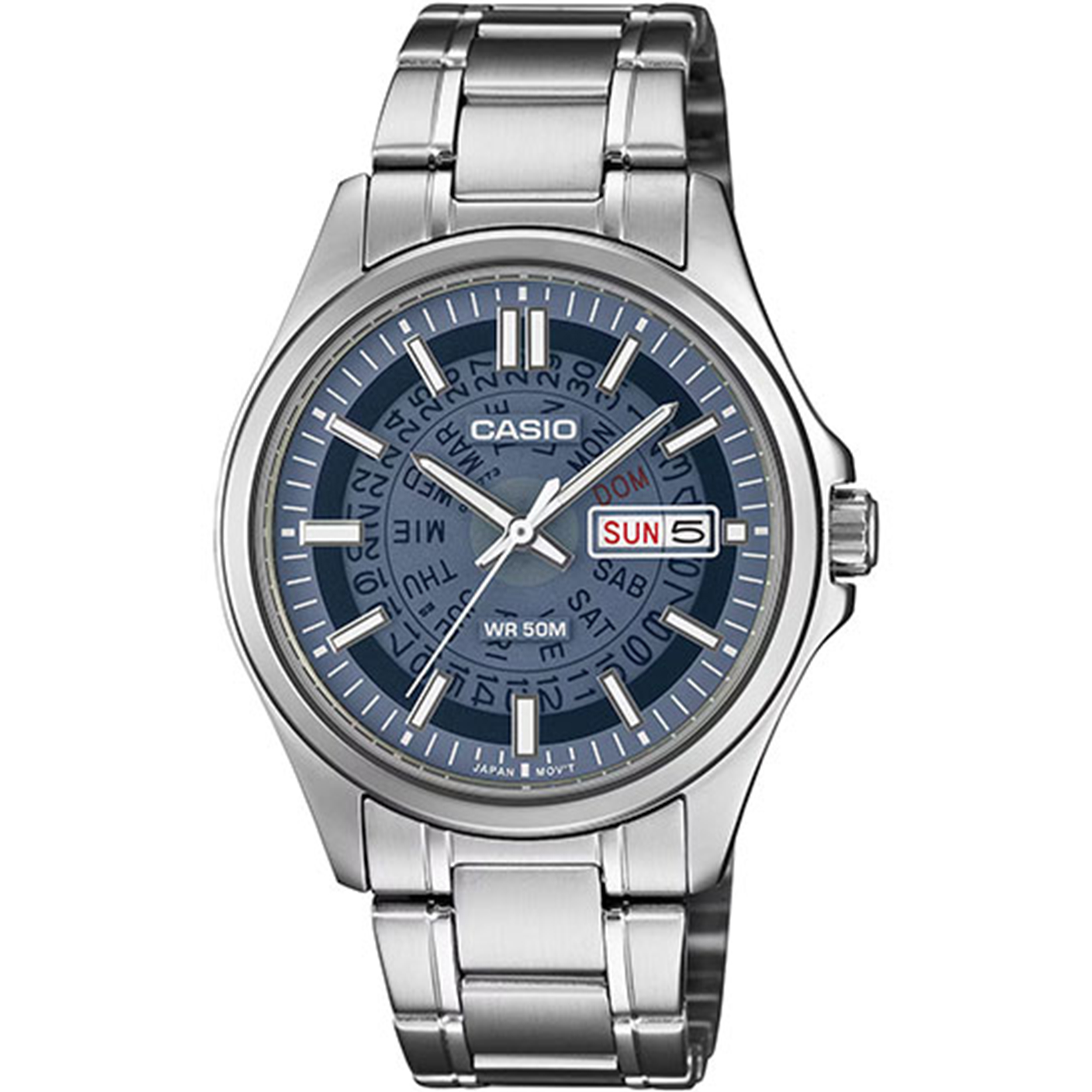Đồng hồ Casio 39.8 mm Nam MTP-E740-2A1VDF