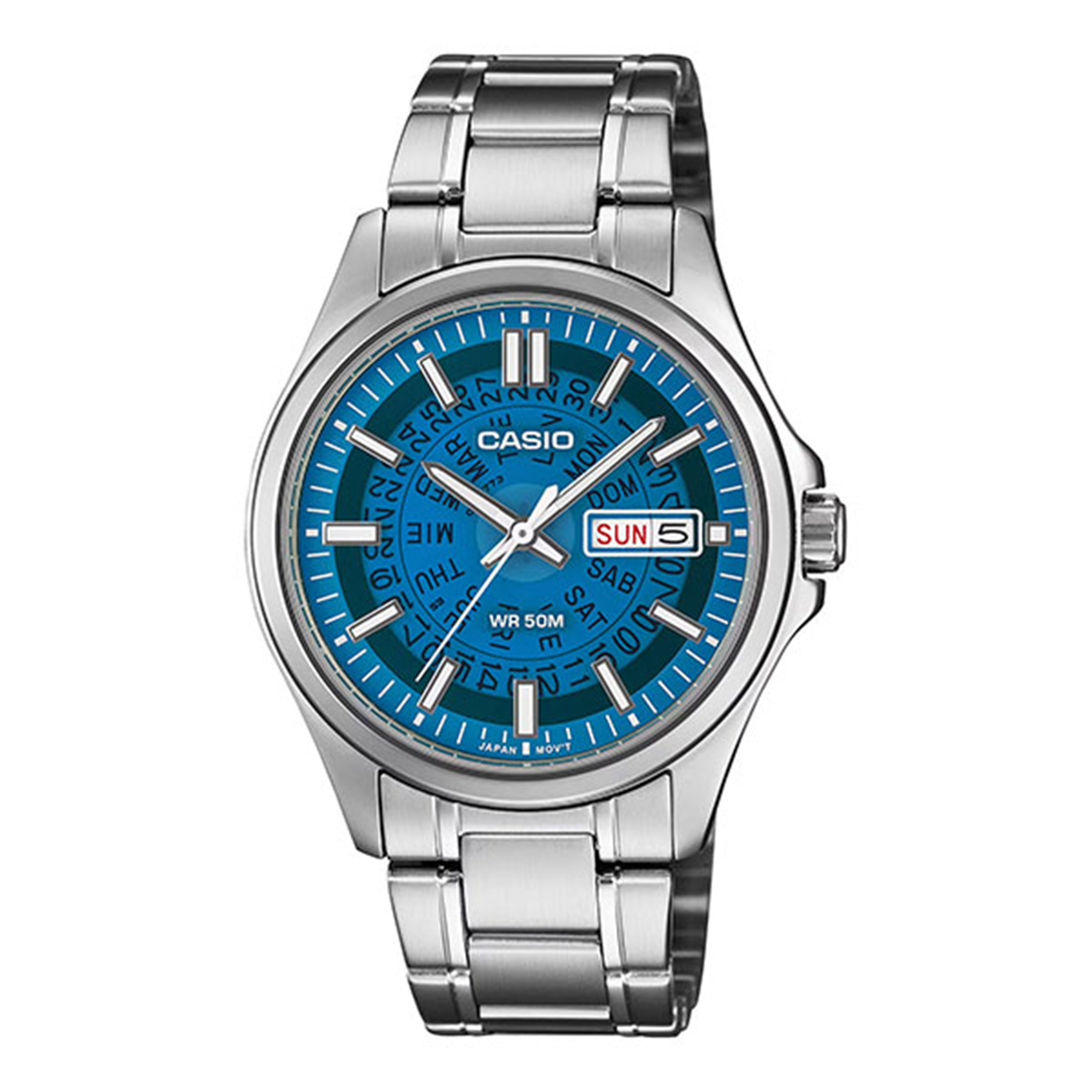 Đồng hồ Casio 39.8 mm Nam MTP-E740-2A2VDF