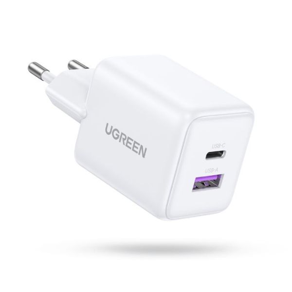 Sạc nhanh 2 cổng Type-C QC3.0 PD 30W Ugreen X516