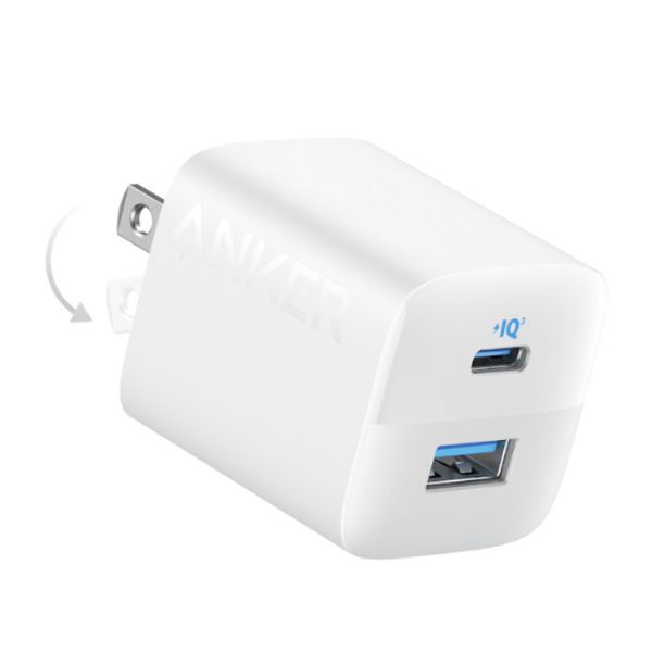 Sạc nhanh 2 cổng USB Type-C 33W Anker A2331