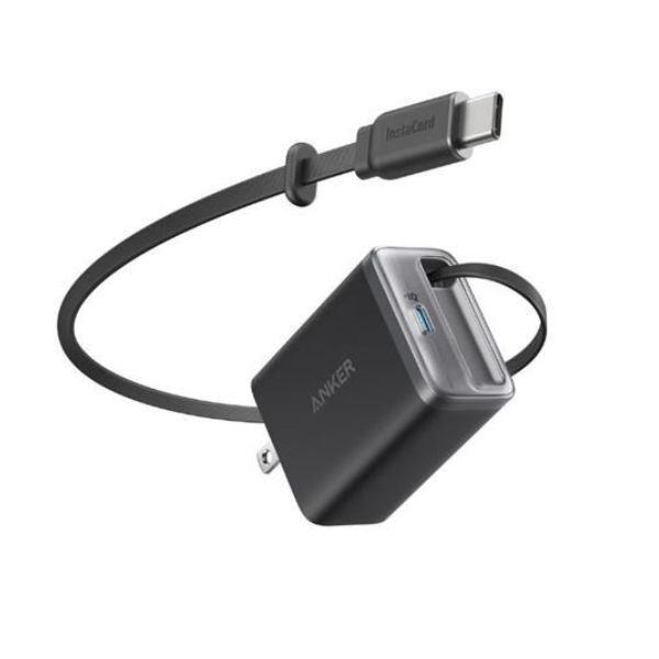 Sạc nhanh Type-C QC PD 35W Anker Nano A2658 kèm cáp dây rút Type C