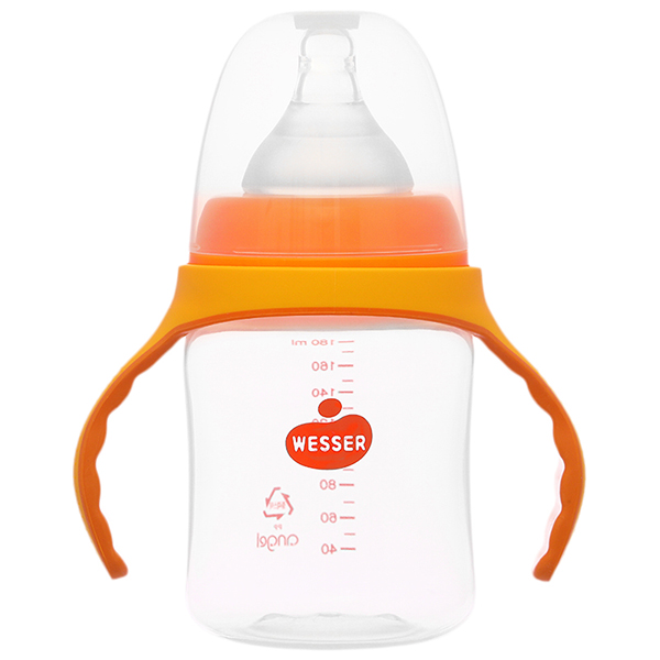 Bình sữa nhựa PP Wesser cổ rộng 260 ml (3 - 6 tháng) 9