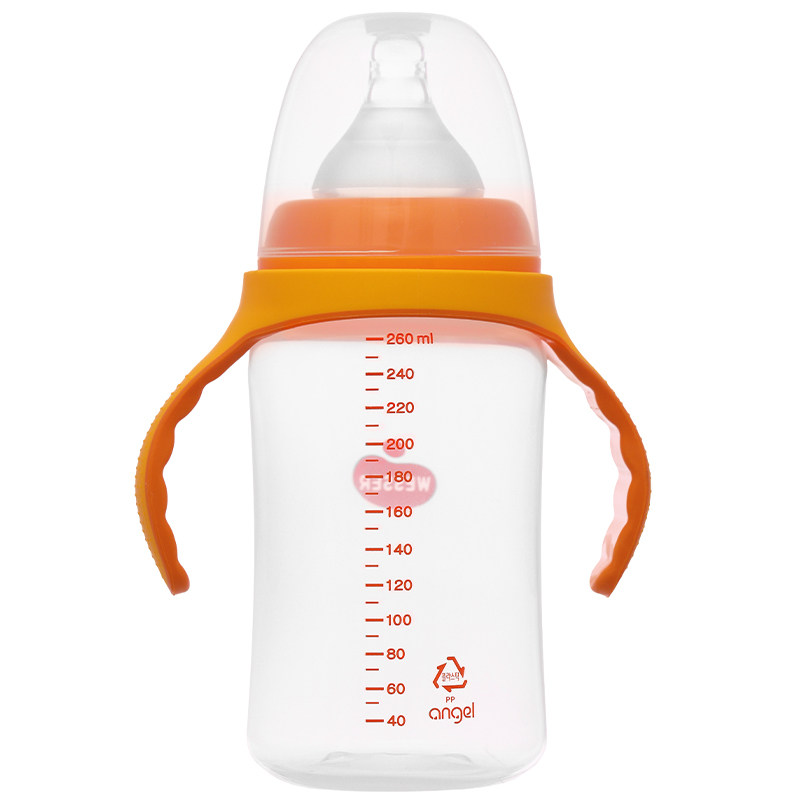 Bình sữa nhựa PP Wesser cổ rộng 260 ml (3 - 6 tháng) 3