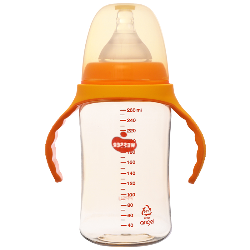 Bình sữa nhựa PPSU Wesser cổ rộng 260 ml (3 - 6 tháng) 3