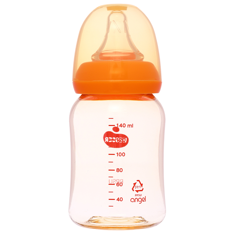 Bình sữa nhựa PPSU Wesser TBSWPP140 cổ hẹp 140 ml (0 - 3 tháng) - Giao bao bì ngẫu nhiên 4