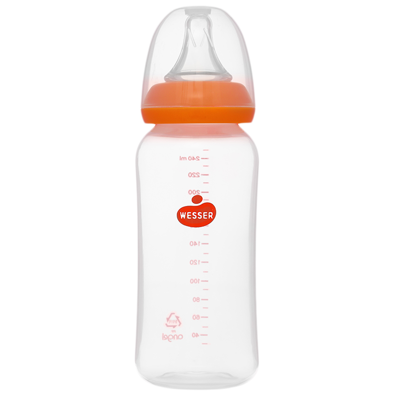 Bình sữa nhựa PP Wesser TBSPPW140 cổ hẹp 140 ml (0 - 3 tháng) - Giao bao bì ngẫu nhiên 19