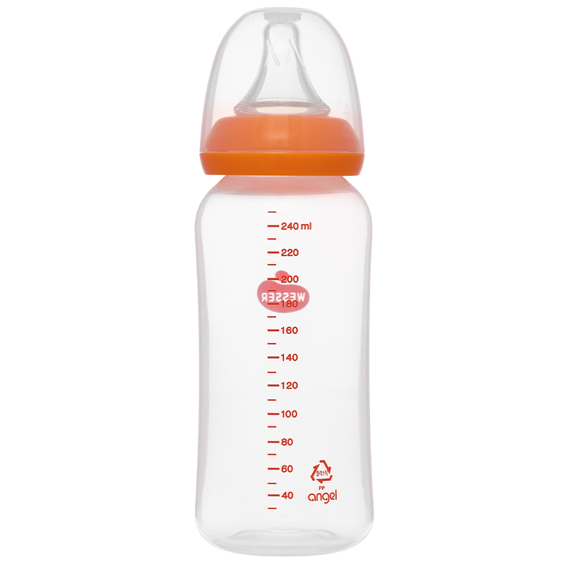 Bình sữa nhựa PP Wesser TBSPPW140 cổ hẹp 140 ml (0 - 3 tháng) - Giao bao bì ngẫu nhiên 20