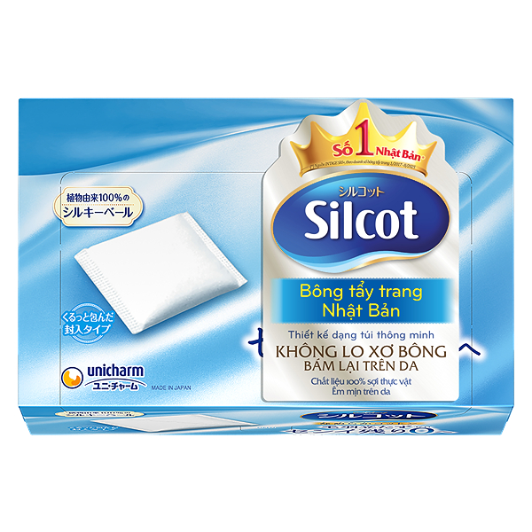 Bông tẩy trang Silcot 82 miếng