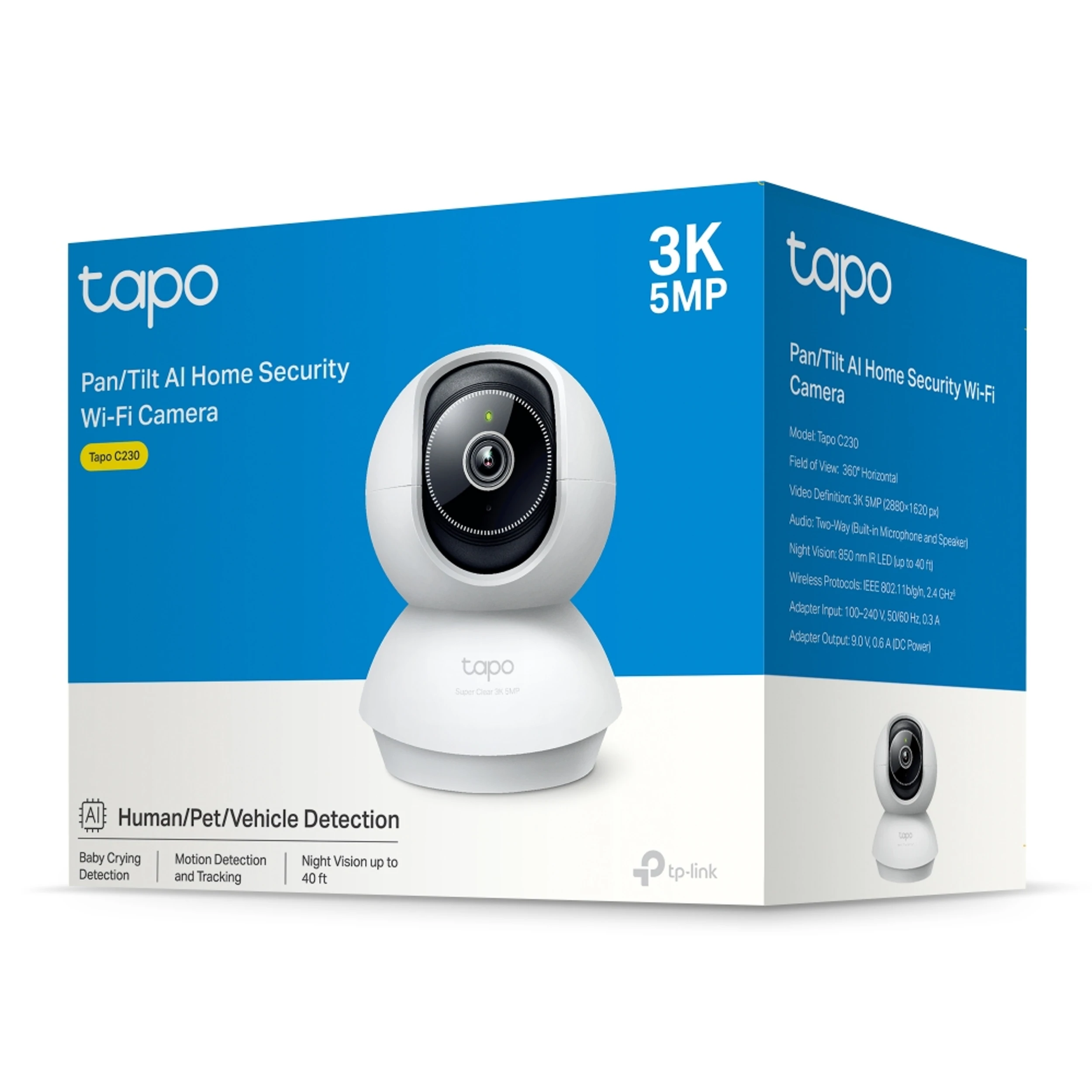 Camera IP 360 Độ 5MP TP Link Tapo C230 - 4