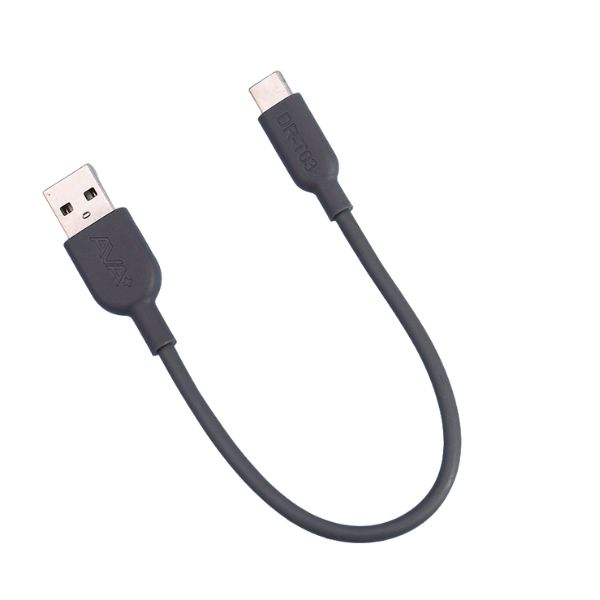 Cáp sạc và truyền dữ liệu USB-A - Type-C 15W 0.2m AVA+ DR-T03