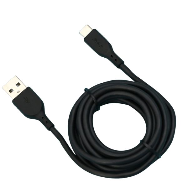 Cáp sạc và truyền dữ liệu USB-A - Type-C 15W 2m AVA+ DS08C