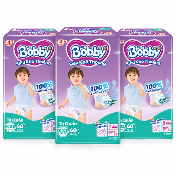 Combo 3 tã quần Bobby size XXL