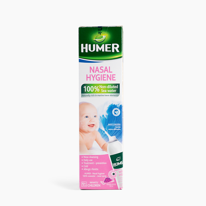 Dung dịch xịt mũi Humer Nasal Hygiene chai 150ml 8