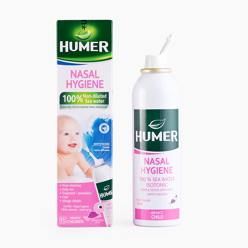 Dung dịch xịt mũi Humer Nasal Hygiene chai 150ml 4