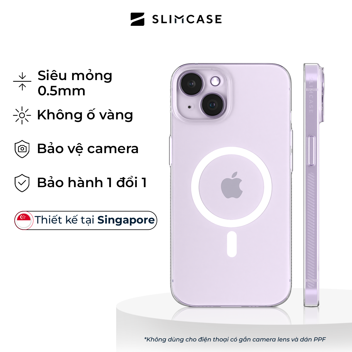Ốp lưng Magnetic iPhone 14 UNIQUE SLIMCASE - 3