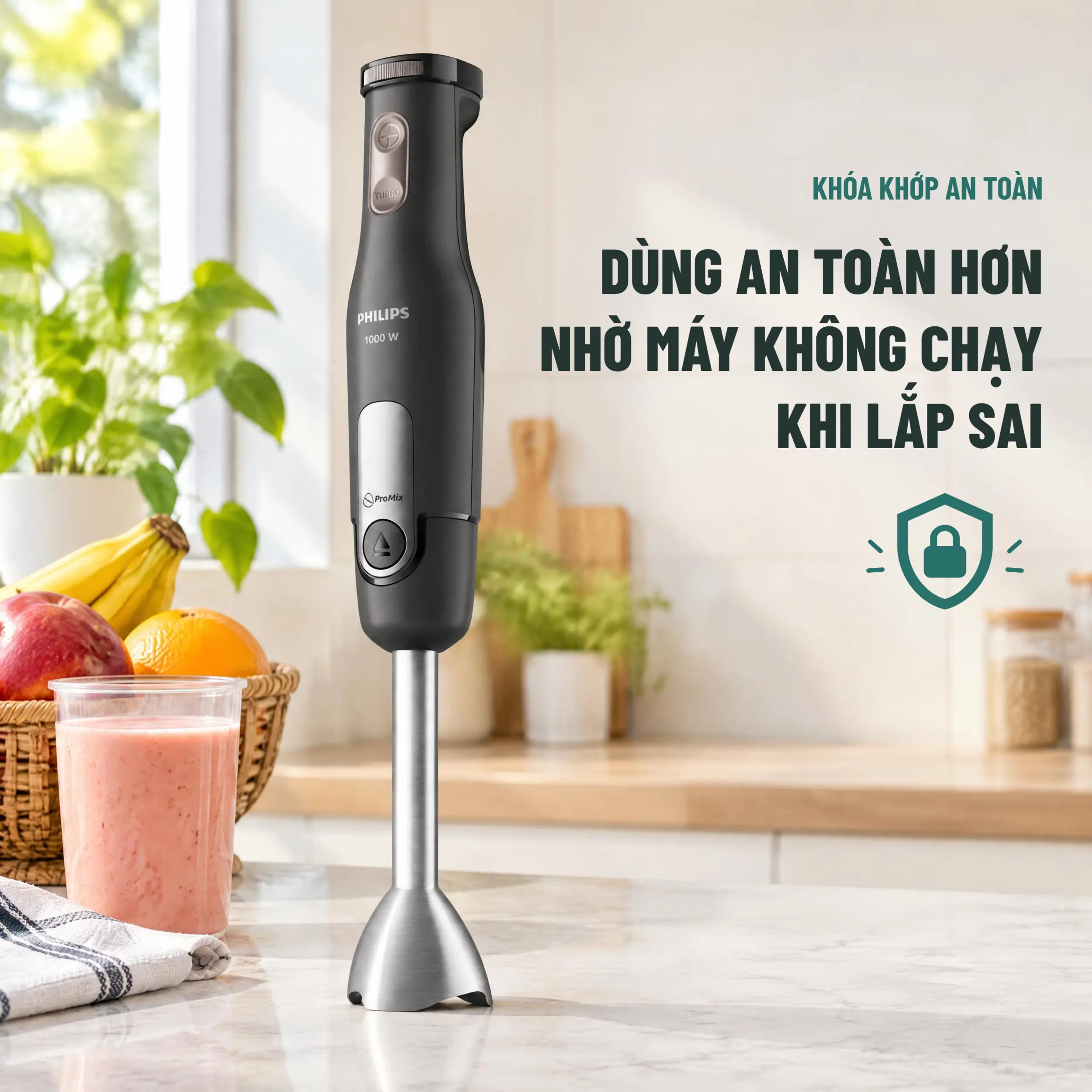 Máy xay cầm tay Philips HR2561/00 - 4
