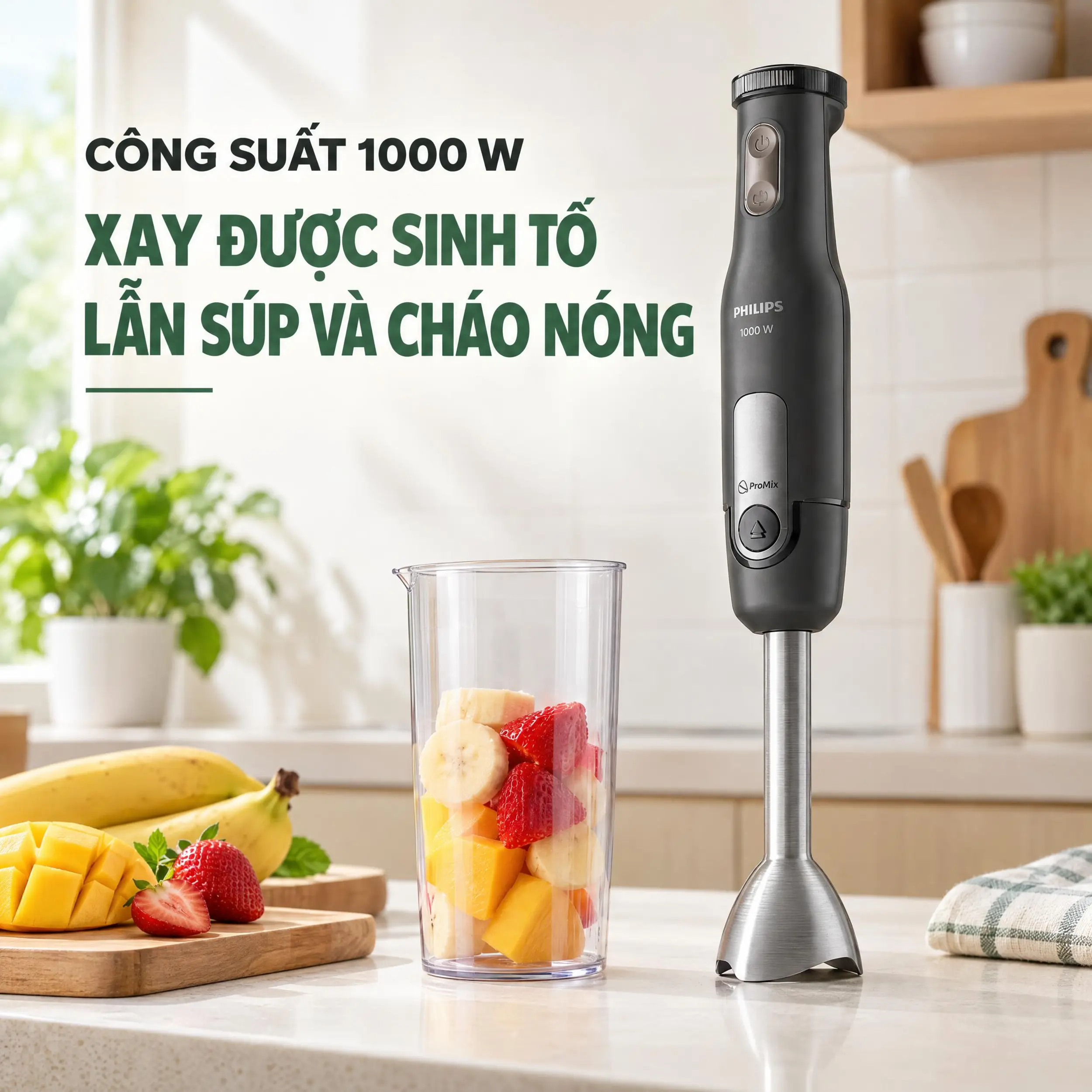 Máy xay sinh tố cầm tay Philips HR2560/00 - 2
