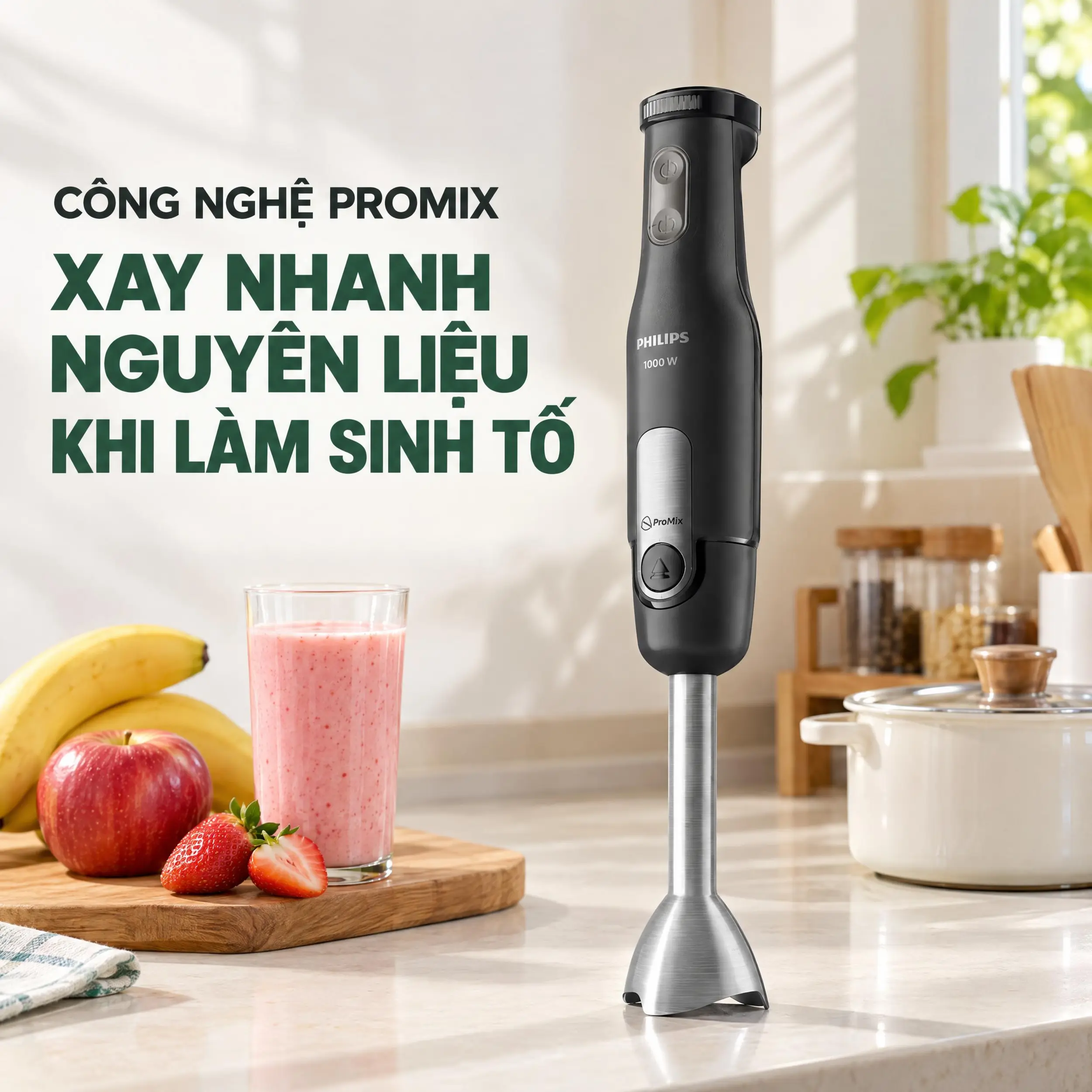 Máy xay sinh tố cầm tay Philips HR2560/00 - 3