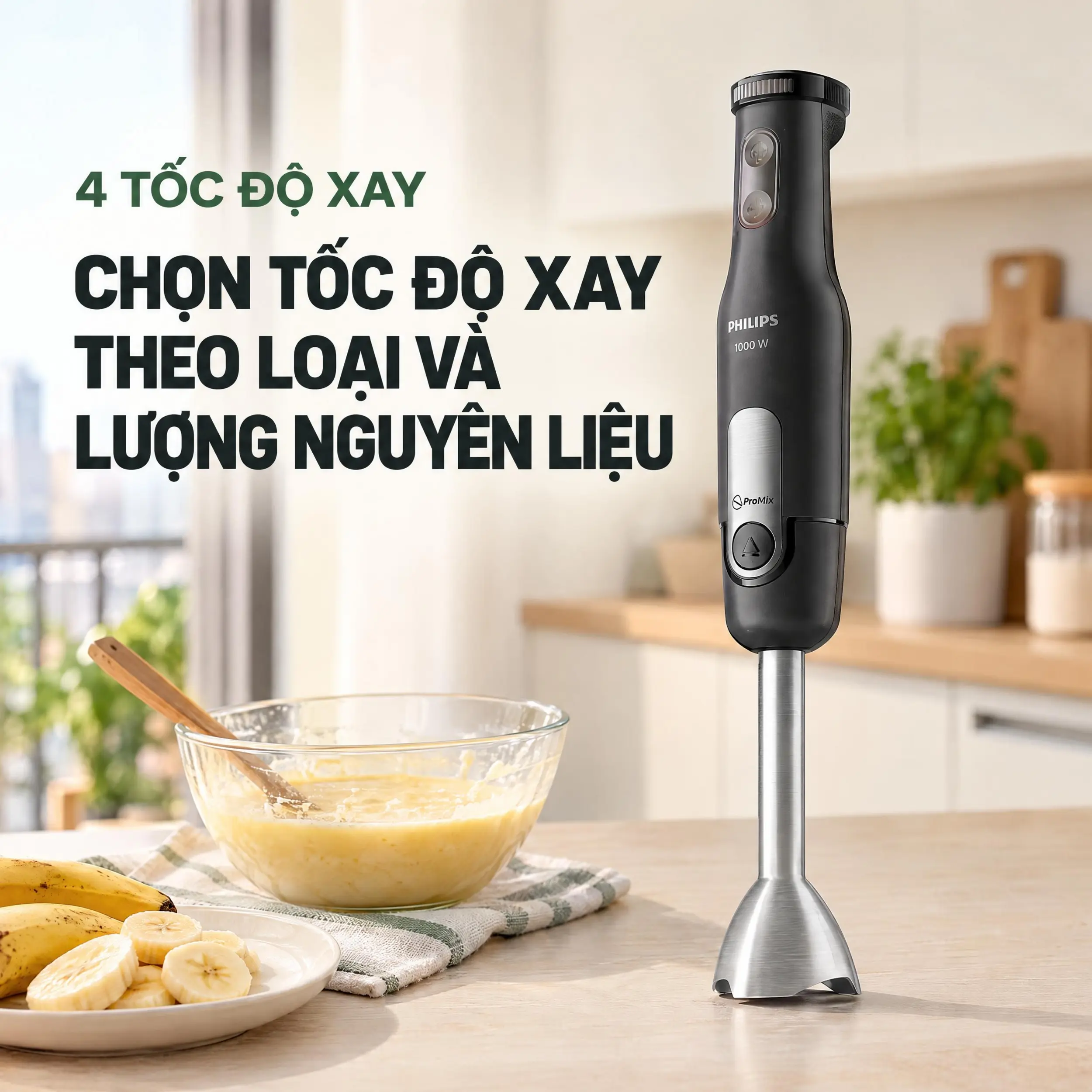 Máy xay sinh tố cầm tay Philips HR2560/00 - 4