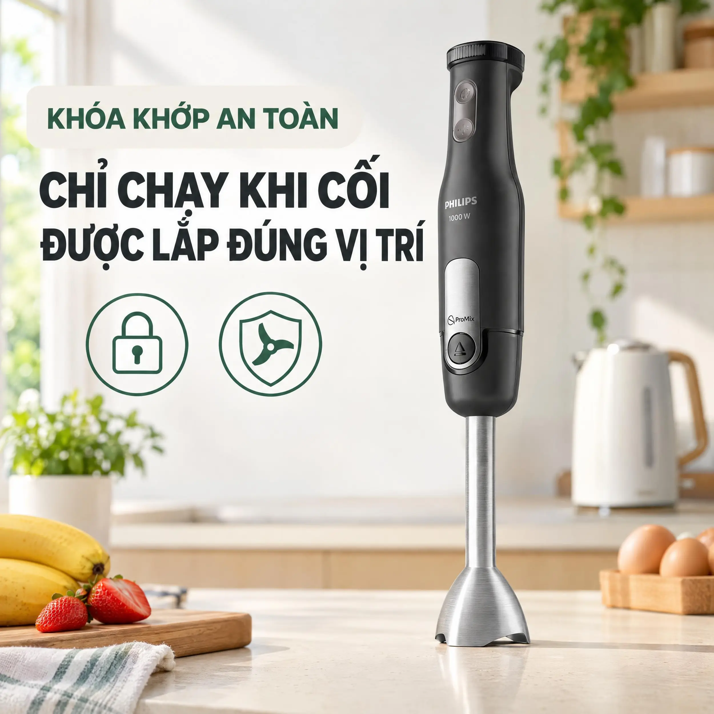 Máy xay sinh tố cầm tay Philips HR2560/00 - 5