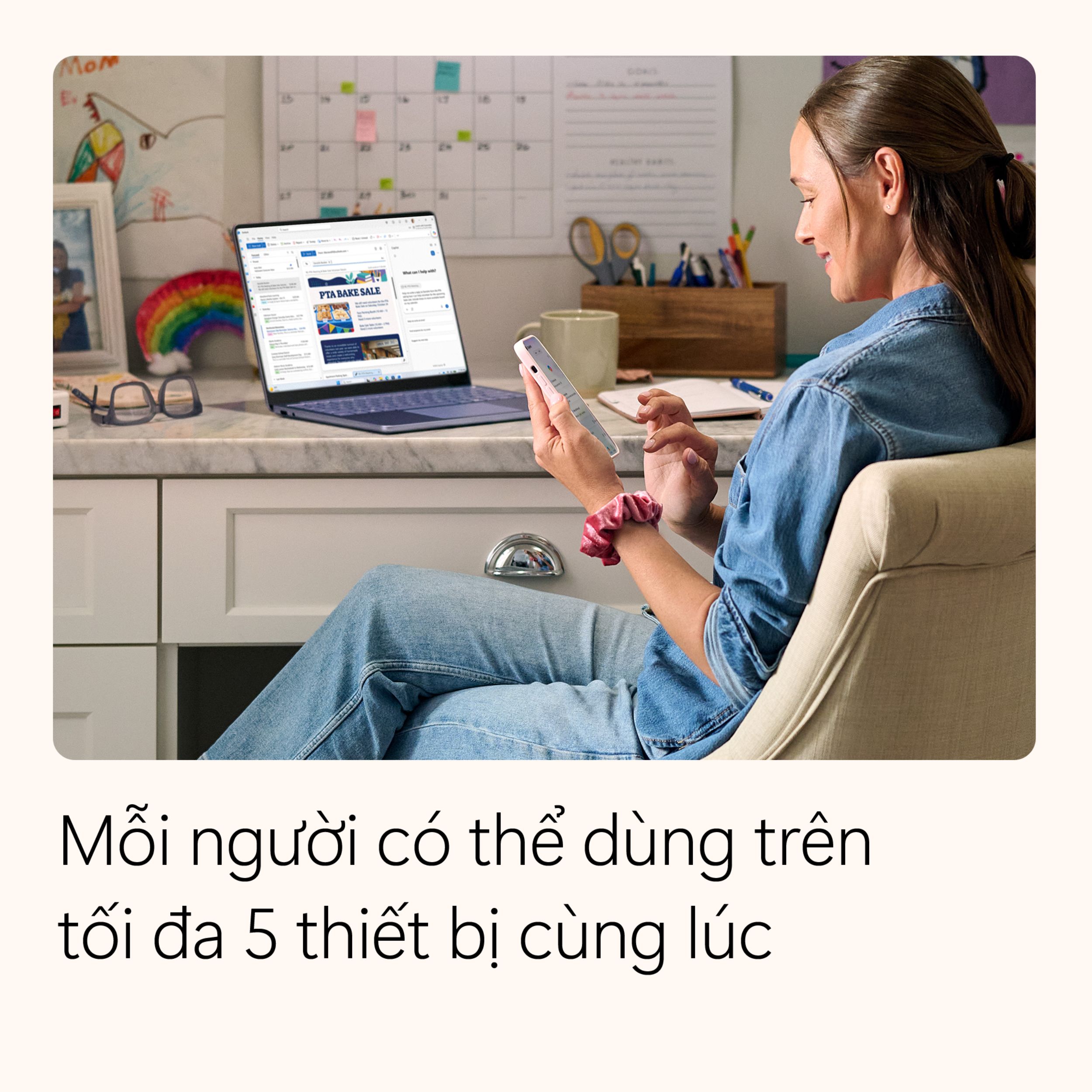 Microsoft 365 Family (Tối đa 6 người, 12 tháng, 2TB OneDrive dùng chung, 5 thiết bị/người) - 4