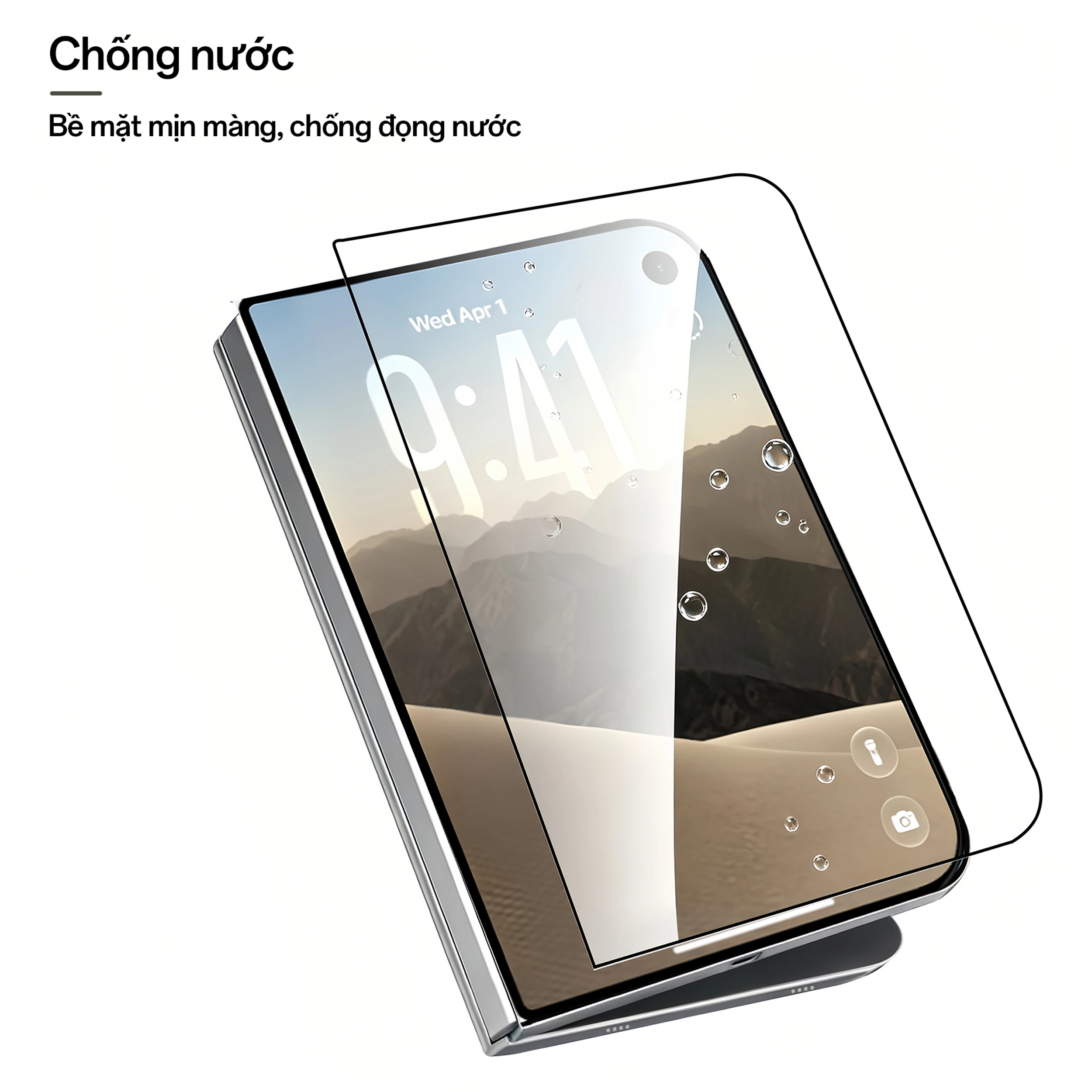 Miếng dán kính cường lực iPhone Duo JC AVA+ - 6