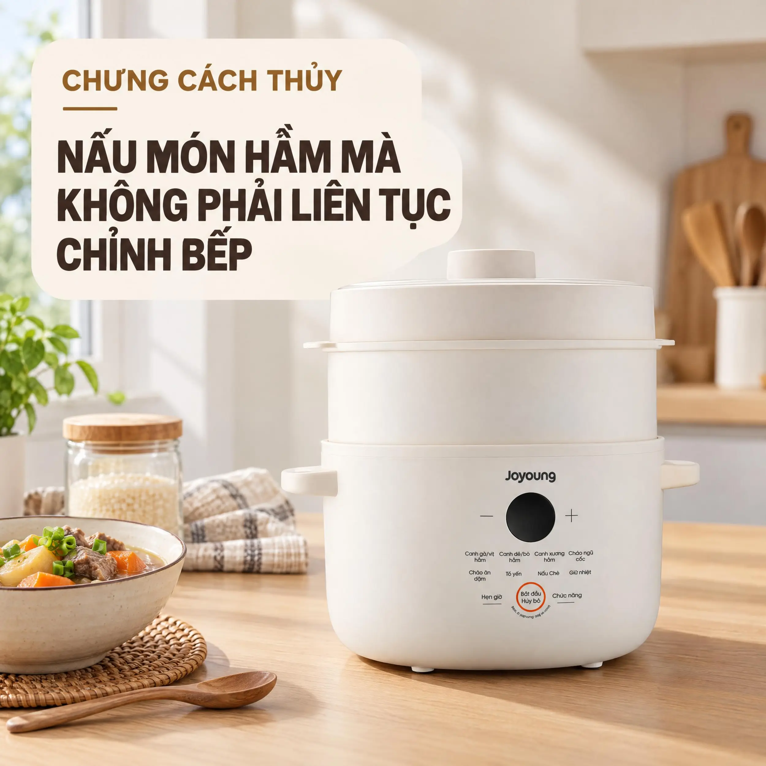 Nồi nấu chậm Joyoung 1.8 lít JSC-187 - 3