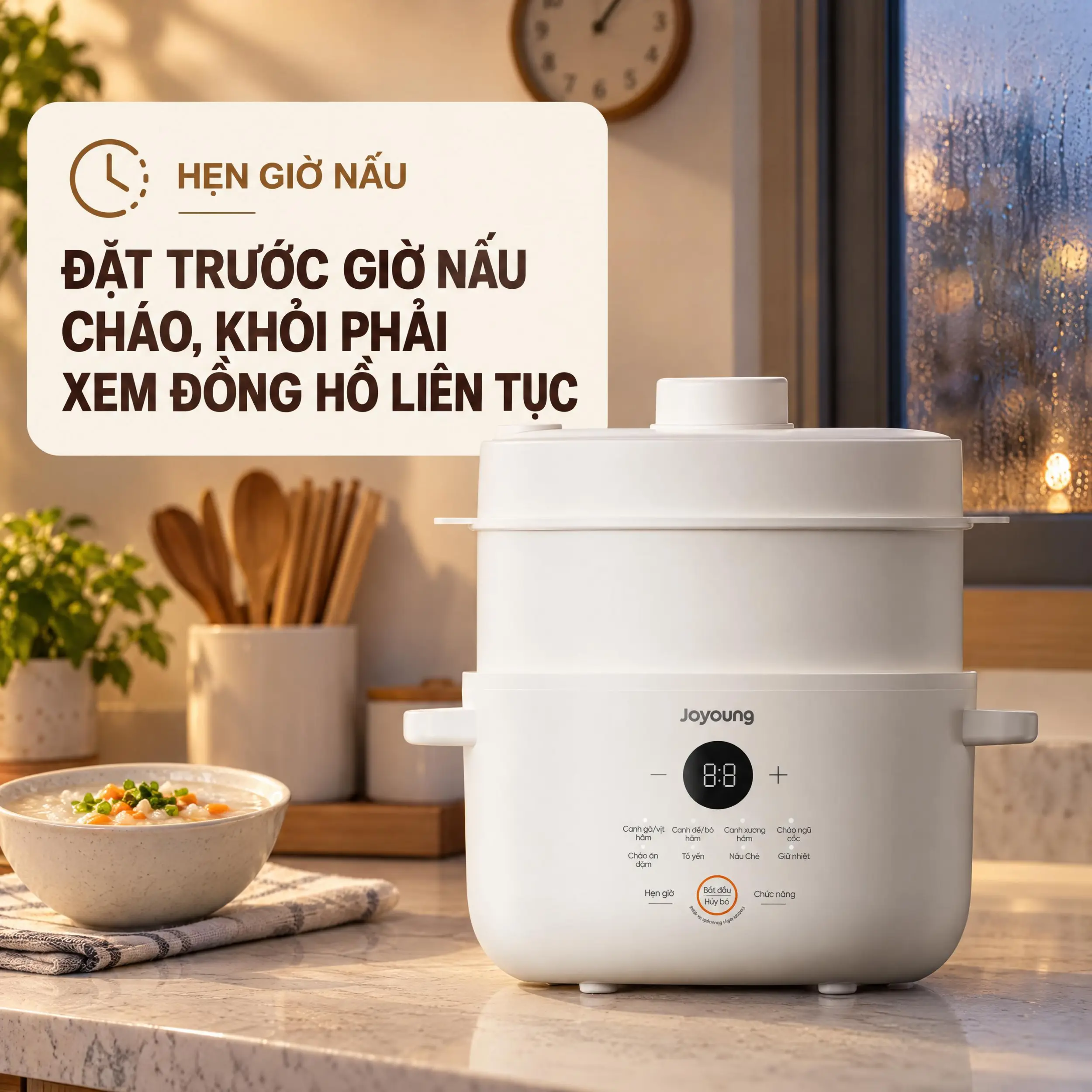 Nồi nấu chậm Joyoung 1.8 lít JSC-187 - 5