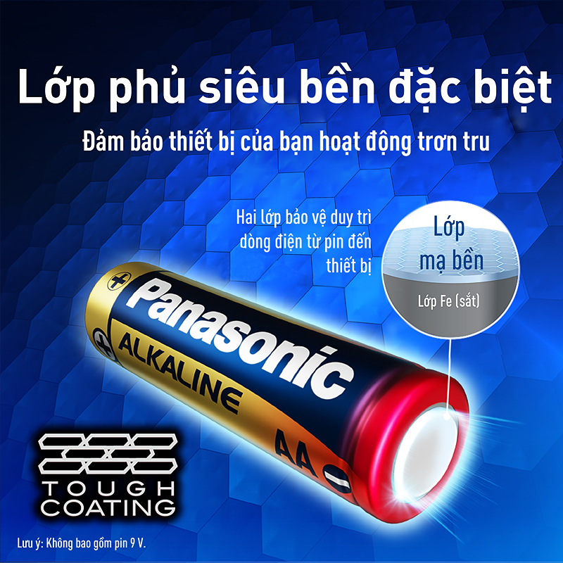 Pin AA 2 viên Panasonic Alkaline LR6T/2B-V - Giao bao bì ngẫu nhiên 12